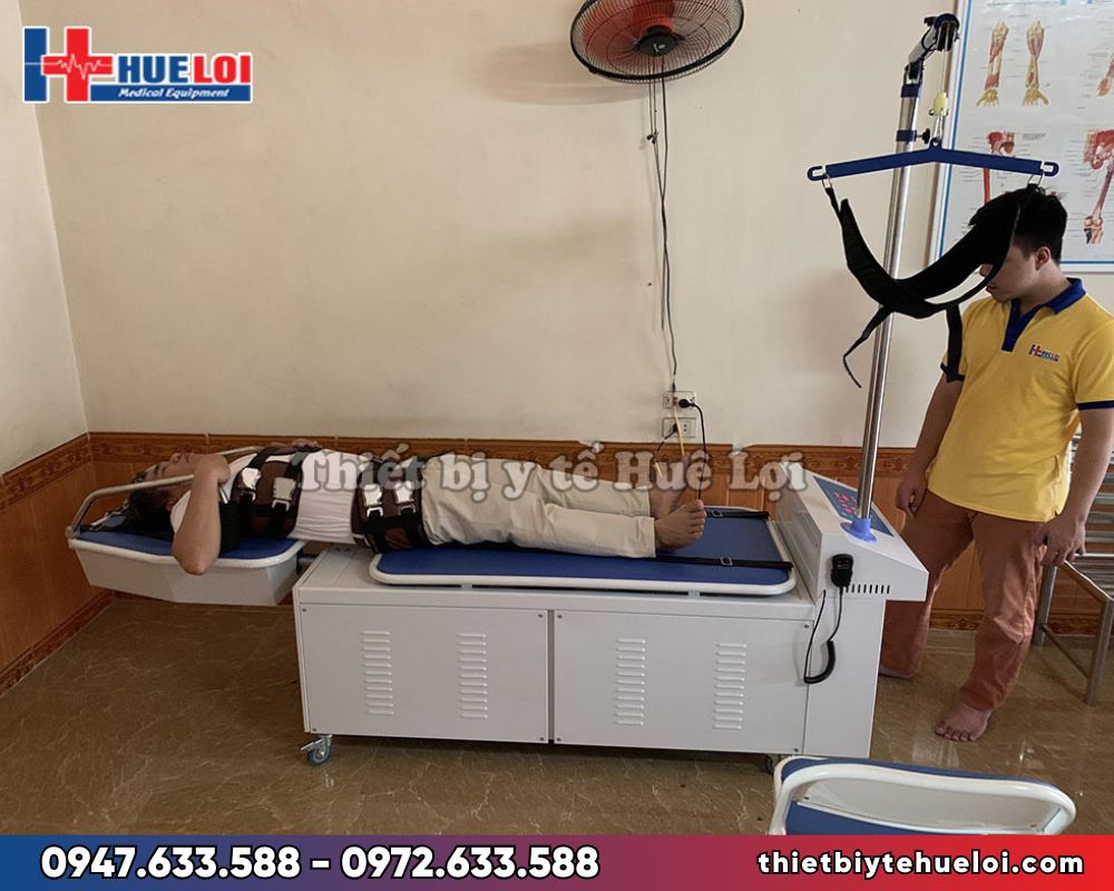 Giường kéo giãn cột sống cổ và lưng dành cho phòng khám, bệnh viện YP-2009B